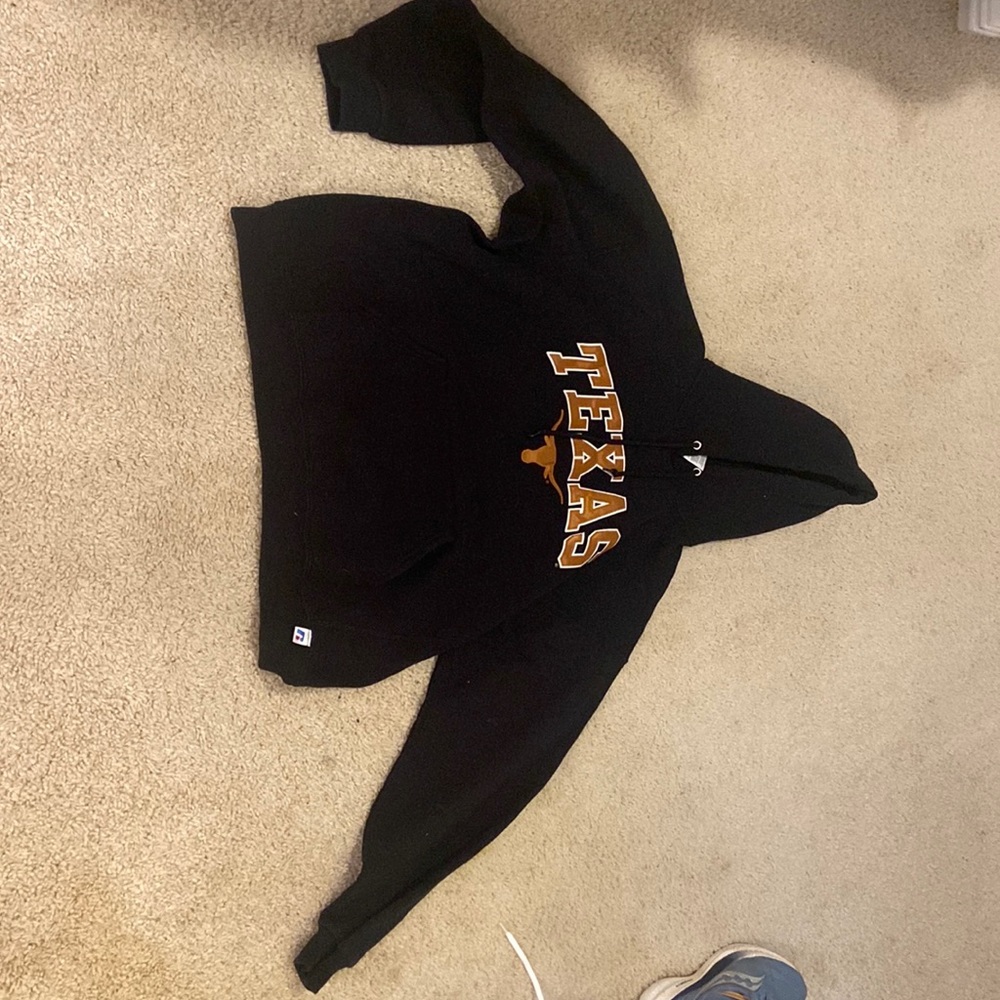 Size xl black texas hoodie